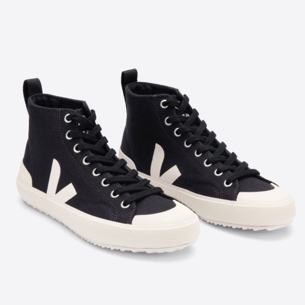 NIB Veja Nova High-Top Sneakers in Canvas Preppy classic academy womens 6M